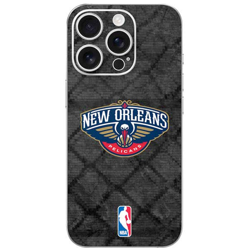 NBA New Orleans Pelicans Dark Rust iPhone 16 Pro Skin