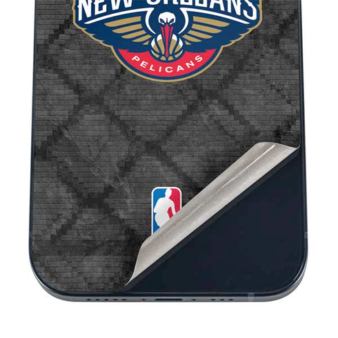 NBA New Orleans Pelicans Dark Rust iPhone 16 Skin