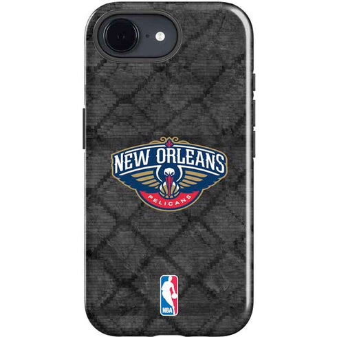 NBA New Orleans Pelicans Dark Rust iPhone 16e Impact Case