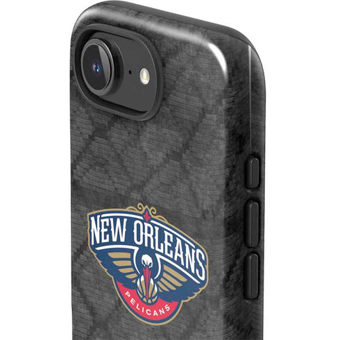 NBA New Orleans Pelicans Dark Rust iPhone 16e Impact Case