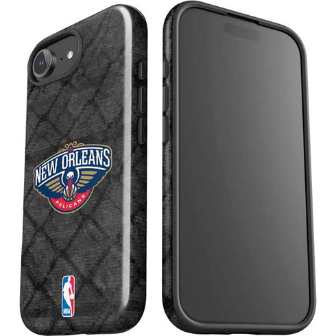 NBA New Orleans Pelicans Dark Rust iPhone 16e Impact Case
