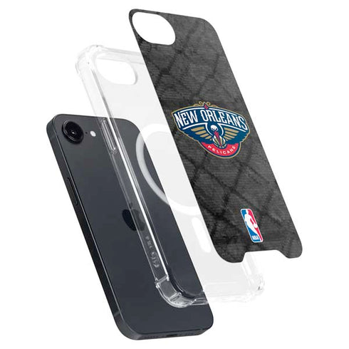 NBA New Orleans Pelicans Dark Rust iPhone 16e MagSafe Case