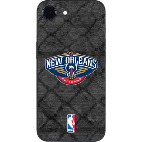 NBA New Orleans Pelicans Dark Rust iPhone 16e Skin
