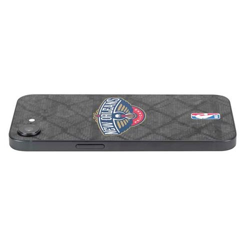 NBA New Orleans Pelicans Dark Rust iPhone 16e Skin