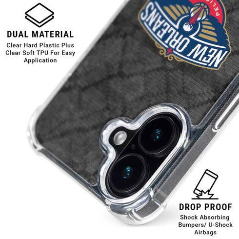 NBA New Orleans Pelicans Dark Rust iPhone 17 MagSafe Case