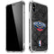 NBA New Orleans Pelicans Dark Rust iPhone X/XS Clear Case