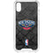 NBA New Orleans Pelicans Dark Rust iPhone XS Clear Case