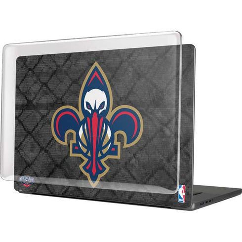 NBA New Orleans Pelicans Dark Rust MacBook Cases
