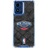 NBA New Orleans Pelicans Dark Rust Moto G Play 4G (2024) Clear Case