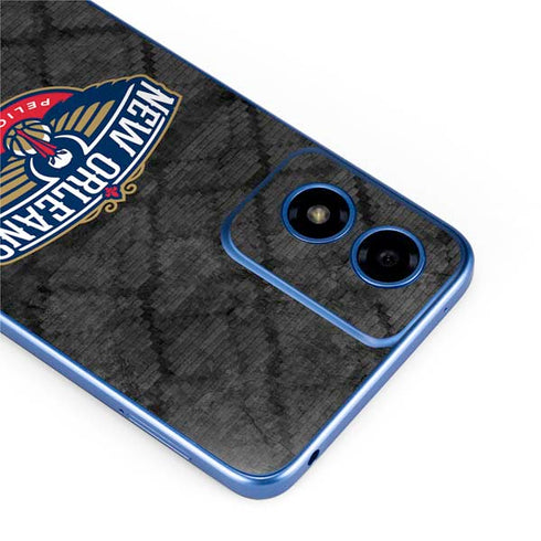 NBA New Orleans Pelicans Dark Rust Moto G Play 4G (2024) Skin