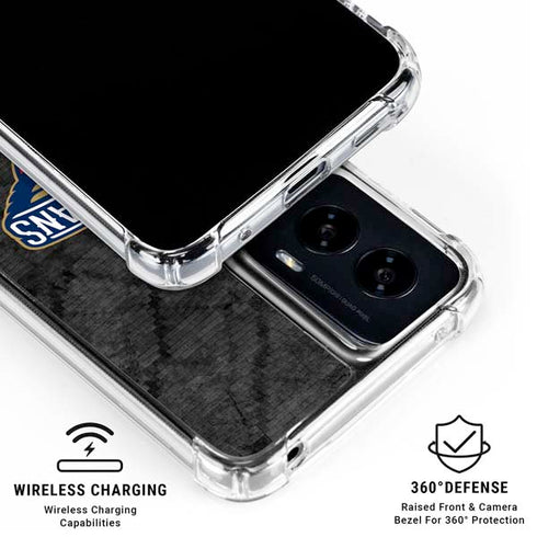 NBA New Orleans Pelicans Dark Rust Moto G Power 5G (2024) Clear Case