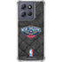 NBA New Orleans Pelicans Dark Rust Moto G Stylus 5G (2025) Clear Case