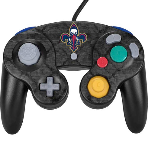 NBA New Orleans Pelicans Dark Rust Nintendo Skins