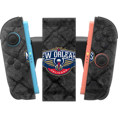 NBA New Orleans Pelicans Dark Rust Nintendo Switch 2 (2025) Joy-Con Controller Skin