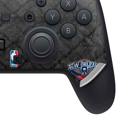 NBA New Orleans Pelicans Dark Rust Nintendo Switch 2 (2025) Pro Controller Skin