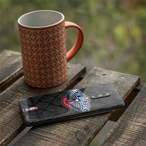 NBA New Orleans Pelicans Dark Rust OnePlus 7 Pro Skin