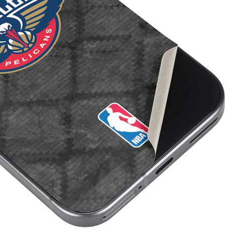 NBA New Orleans Pelicans Dark Rust Pixel 9 Pro XL Skin