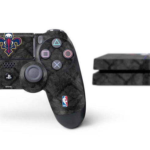 NBA New Orleans Pelicans Dark Rust PS4 Console and Controller Bundle Skin