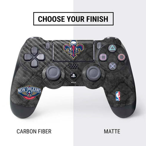 NBA New Orleans Pelicans Dark Rust PS4 Controller Skin