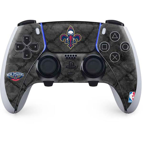 NBA New Orleans Pelicans Dark Rust PS5 DualSense Edge Pro Controller Skin