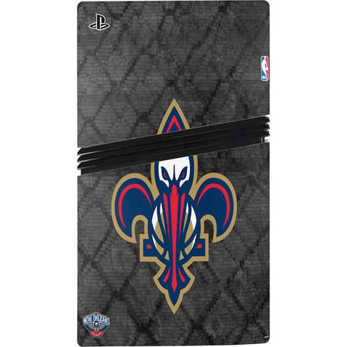 NBA New Orleans Pelicans Dark Rust PS5 Pro Bundle Skin