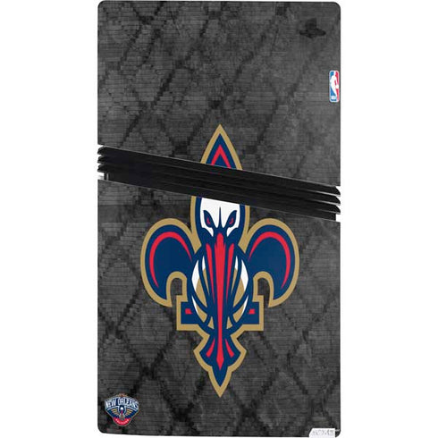 NBA New Orleans Pelicans Dark Rust PS5 Pro Bundle Skin