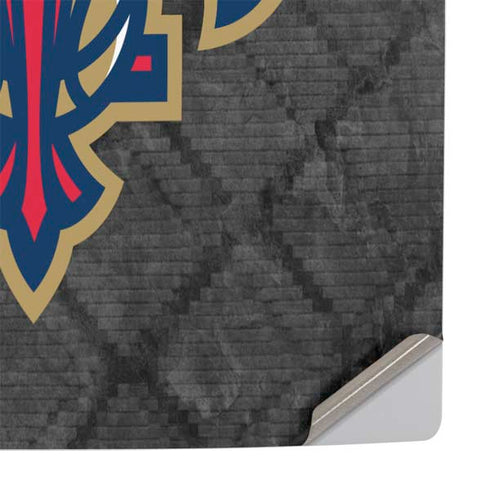 NBA New Orleans Pelicans Dark Rust PS5 Pro Console Skin