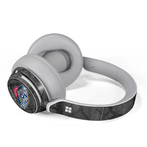 NBA New Orleans Pelicans Dark Rust Surface Headphones Skin