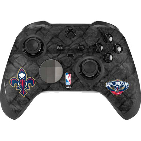 NBA New Orleans Pelicans Dark Rust Xbox Elite Wireless Controller Series 2 Skin