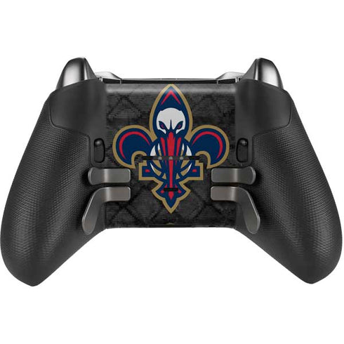 NBA New Orleans Pelicans Dark Rust Xbox Elite Wireless Controller Series 2 Skin