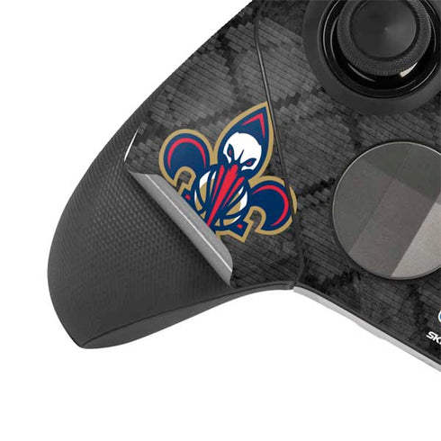 NBA New Orleans Pelicans Dark Rust Xbox Elite Wireless Controller Series 2 Skin