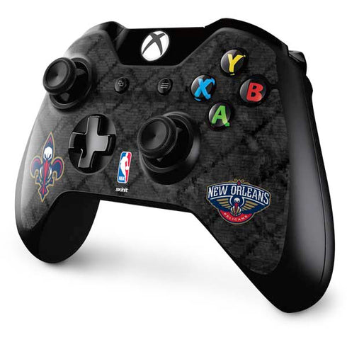 NBA New Orleans Pelicans Dark Rust Xbox One Controller Skin