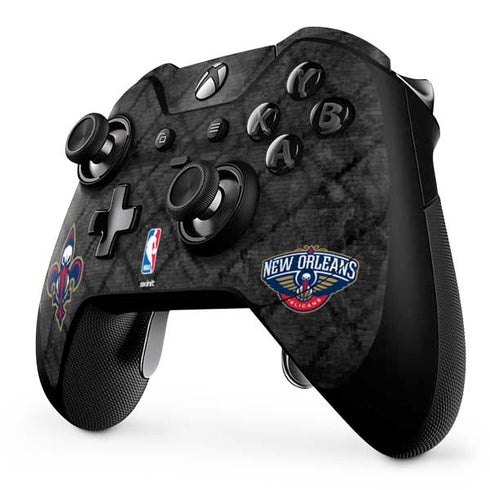 NBA New Orleans Pelicans Dark Rust Xbox One Elite Controller Skin