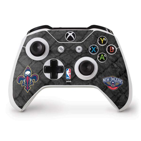 NBA New Orleans Pelicans Dark Rust Xbox One S Controller Skin