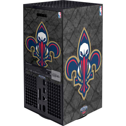 NBA New Orleans Pelicans Dark Rust XBox Series X Digital Edition Bundle Skin