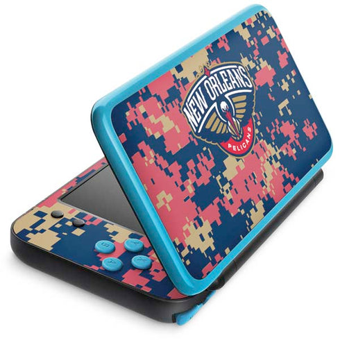 NBA New Orleans Pelicans Digi Camo Nintendo Skins