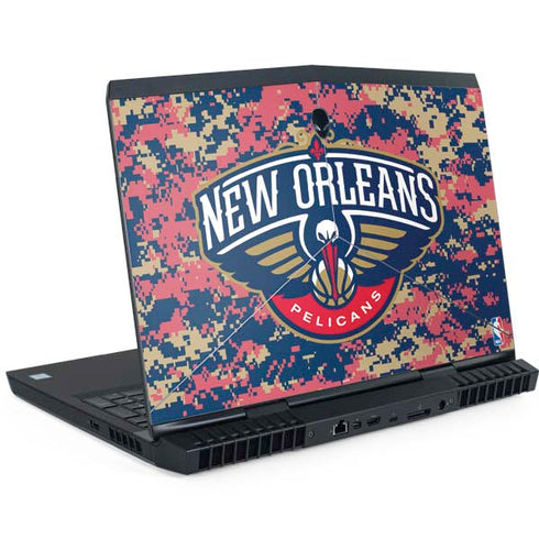NBA New Orleans Pelicans Digi Camo Dell Alienware Skin