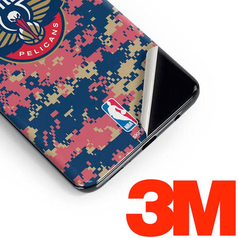 NBA New Orleans Pelicans Digi Camo Galaxy S10 Skin