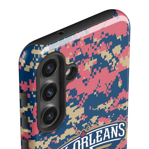 NBA New Orleans Pelicans Digi Camo Galaxy S25 Impact Case