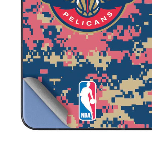 NBA New Orleans Pelicans Digi Camo Galaxy Z Fold5 5G Skin
