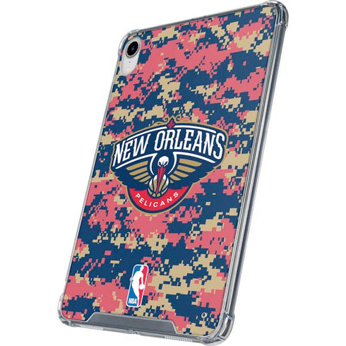 NBA New Orleans Pelicans Digi Camo iPad 11th Gen (2025) Clear Case