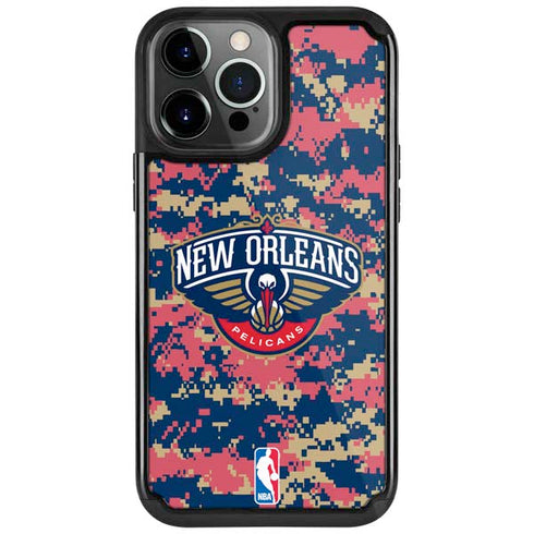 NBA New Orleans Pelicans Digi Camo iPhone Cases