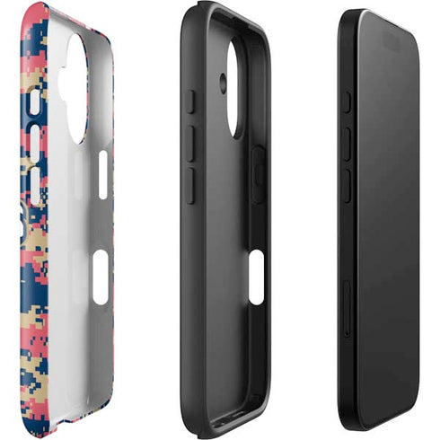 NBA New Orleans Pelicans Digi Camo iPhone 16 Plus Impact Case