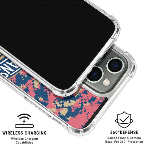 NBA New Orleans Pelicans Digi Camo iPhone 16 Pro Clear Case