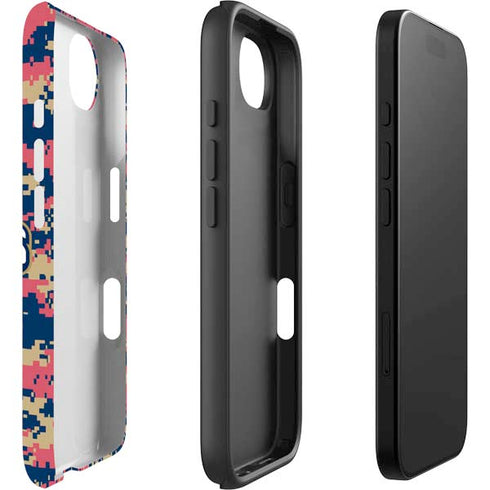 NBA New Orleans Pelicans Digi Camo iPhone 16e Impact Case