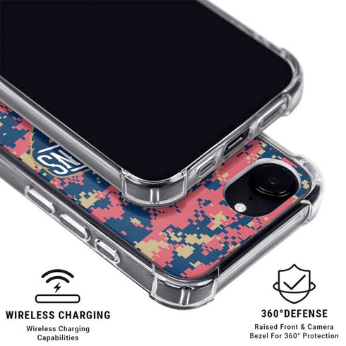 NBA New Orleans Pelicans Digi Camo iPhone 16e MagSafe Case