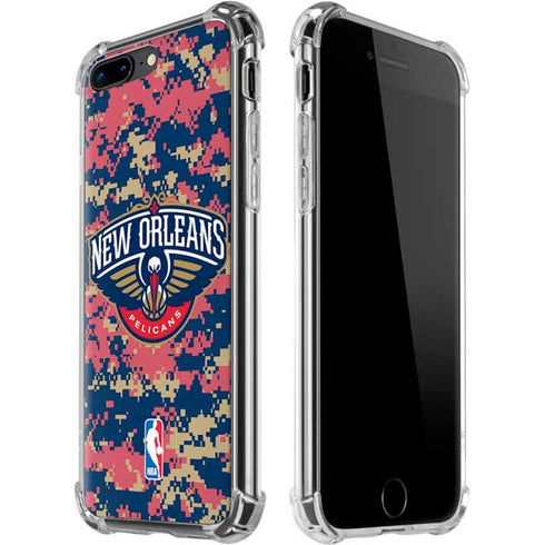 NBA New Orleans Pelicans Digi Camo iPhone Cases