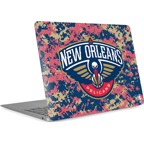 NBA New Orleans Pelicans Digi Camo Apple MacBook Air Skin