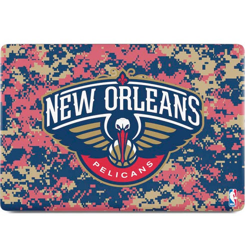 NBA New Orleans Pelicans Digi Camo MacBook Skins