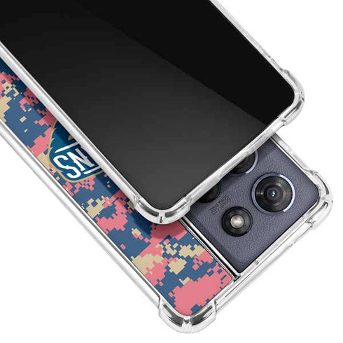 NBA New Orleans Pelicans Digi Camo Moto G Stylus 5G (2025) Clear Case